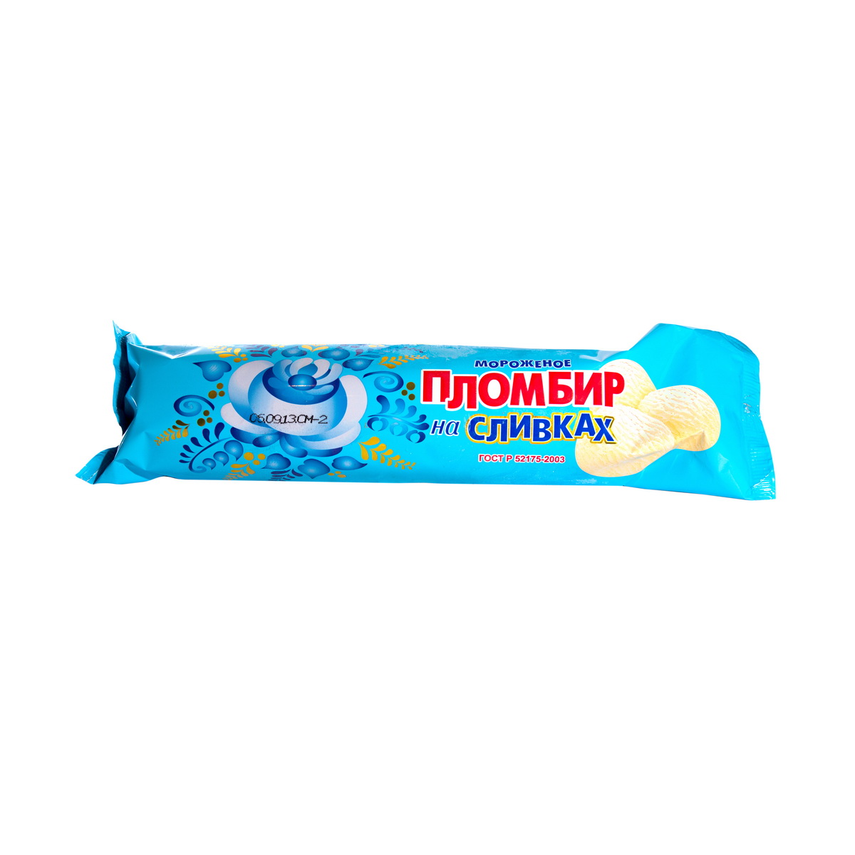 МОРОЖЕНОЕ НЧ ГОСТ ПЛОМБИР НА СЛИВКАХ 450ГР/10ШТ