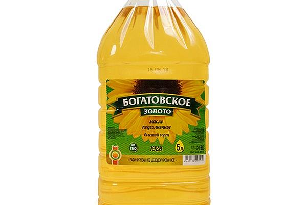 МАСЛО ДЛЯ ФРИТЮРА БОГАТОВСКОЕ ЗОЛОТО Д/Р 5 Л