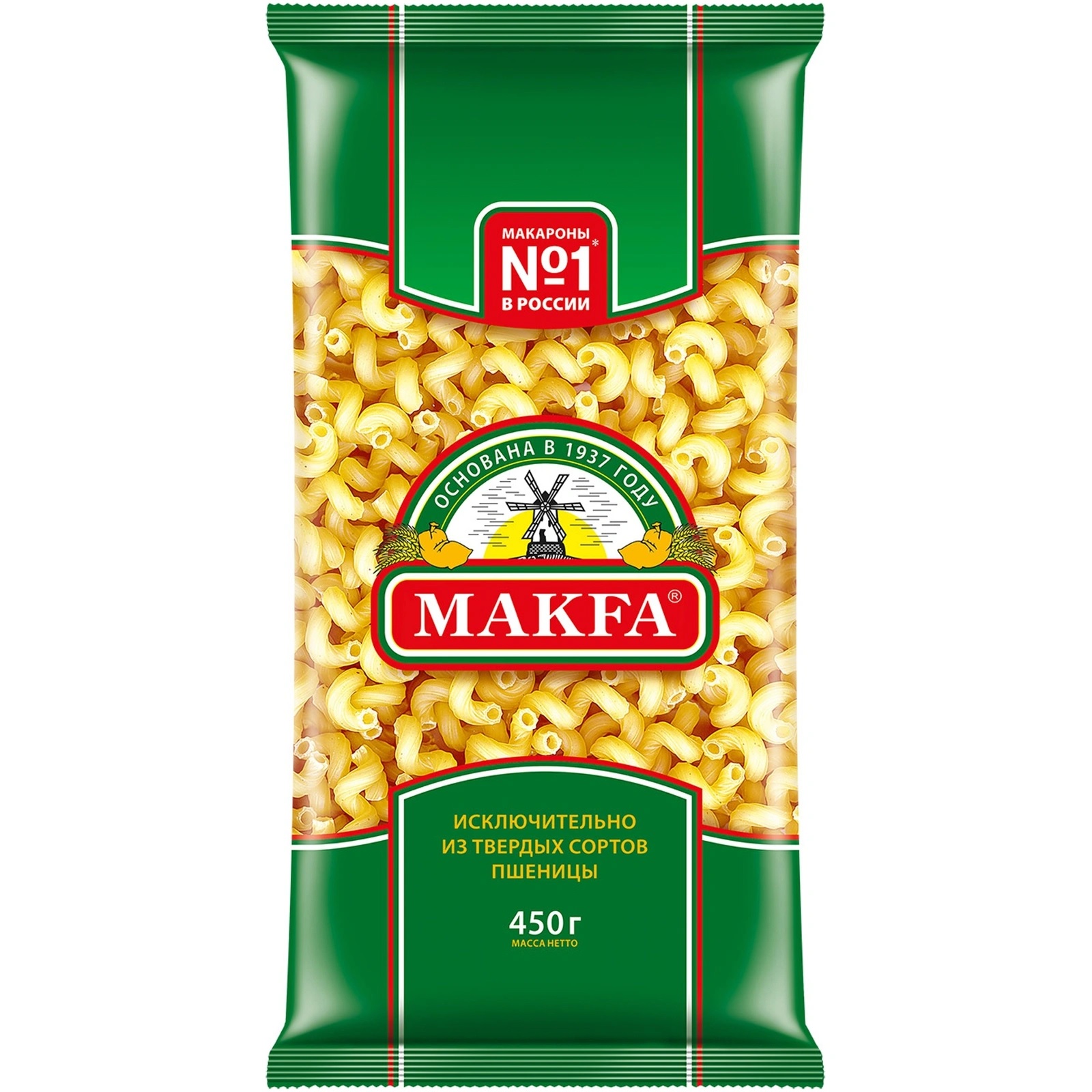 МАКАРОНЫ МАКФА ВИТКИ 450ГР