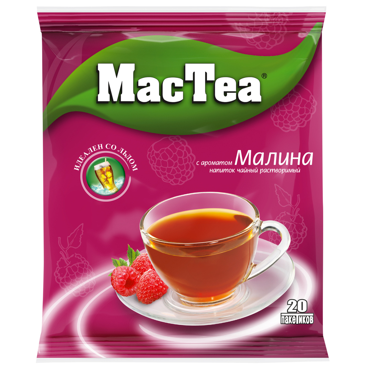 НАПИТОК  MACTEA РАСТВ С АРОМАТОМ МАЛИНЫ  16Г