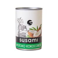 КОКОСОВОЕ МОЛОКО SUSAMI 17-19% Ж/Б 400 МЛ КОКОСОВОЕ МОЛОКО SUSAMI 17-19% Ж/Б 400 МЛ