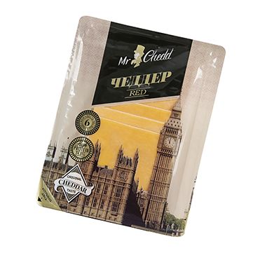 БЗМЖ СЫР ЧЕДДЕР RED 50% 6 МЕС ВЫД НАРЕЗКА 150ГР