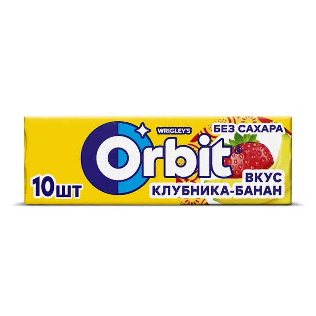 Ж/Р ОРБИТ КЛУБНИКА-БАНАН 13,6ГР