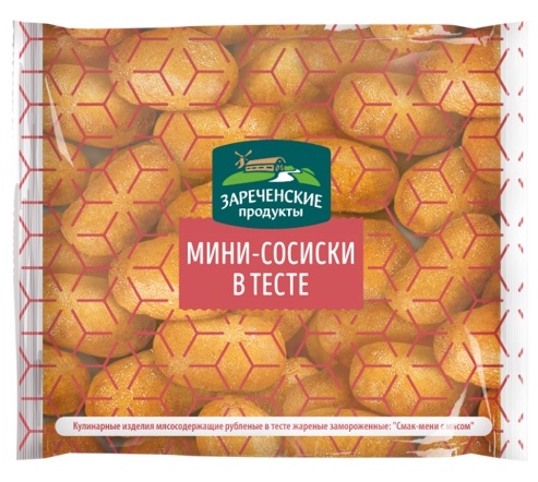 МИНИ-СОСИСКИ В ТЕСТЕЗАРЕЧЕНСКИЕ 300ГР