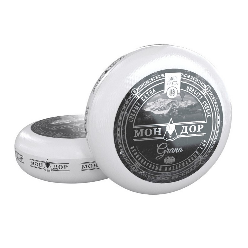 СЫР МОНДОР GRANO 50% МИР ВКУСА КОБРИН ВЕС
