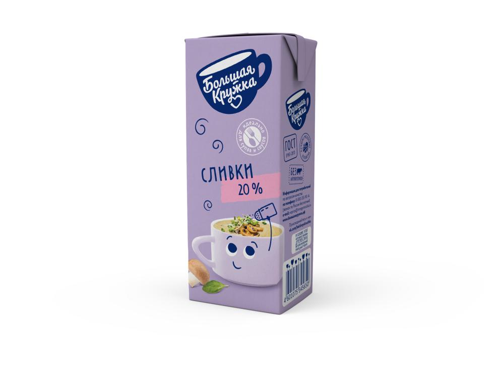 БЗМЖ СЛИВКИ БК 20% 200ГР