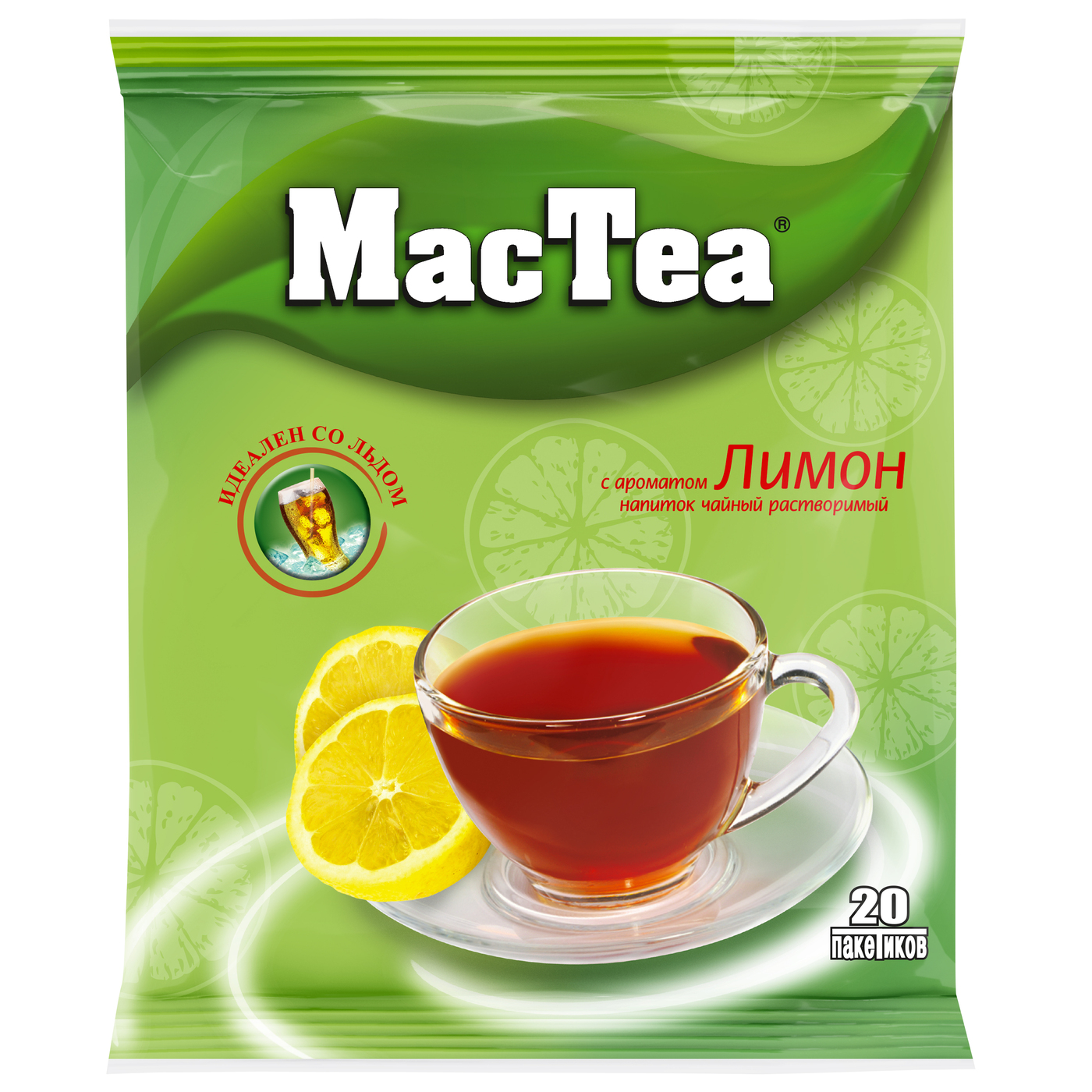 НАПИТОК MACTEA РАСТВ С АРОМАТОМ ЛИМОНА 16ГР