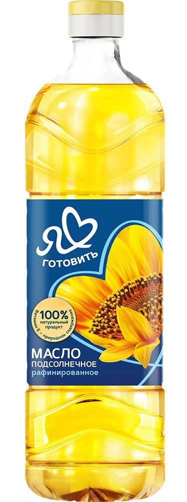 МАСЛО ПОДСОЛНЕЧНОЕ Я ЛЮБЛЮ ГОТОВИТЬ РАФ 1Л