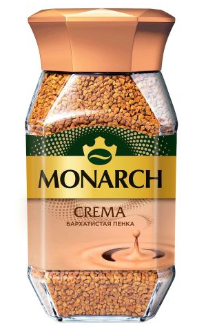 КОФЕ ЯКОБС МОНАРХ КРЕМА С/Б 95ГР
