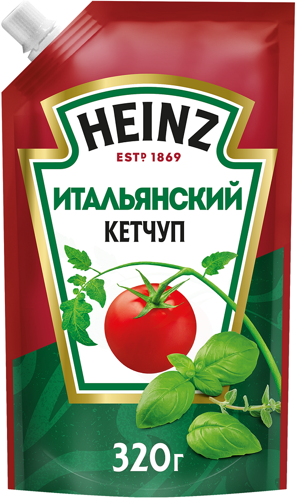 КЕТЧУП ХАЙНЦ ИТАЛЬЯНСКИЙ 320ГР Д/П