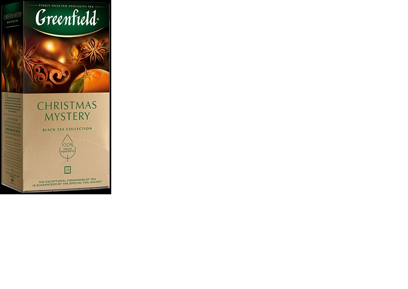 ЧАЙ ГРИНФИЛД КРИСТМАС МИСТЕРИ 25П*1,5ГР