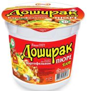 ПЮРЕ ДОШИРАК КАРТОФЕЛЬНОЕ ГОВЯДИНА 40ГР