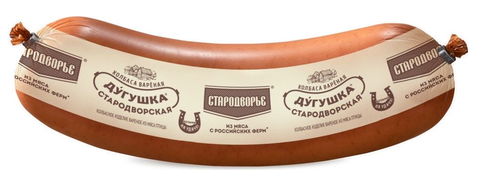 КОЛБАСА ВАРЕНАЯ СТАРОДВОРСКАЯ ДУГУШКА СТАРОДВОРЬЕ /ВЕС