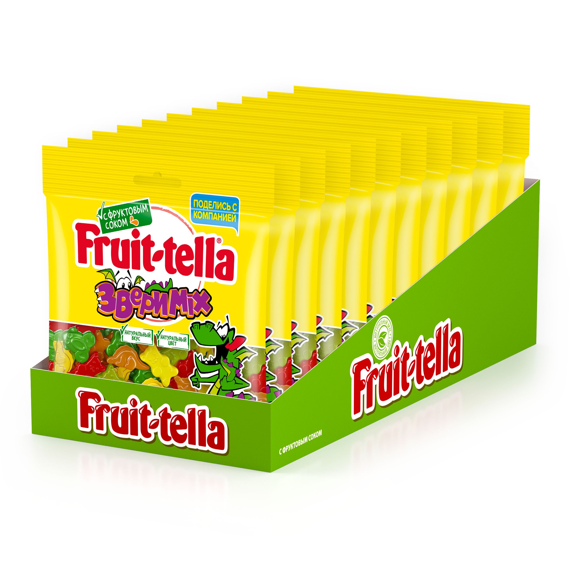 МАРМЕЛАД ФРУТЕЛЛА ЗВЕРИ МИКС 150ГР МАРМЕЛАД ФРУТЕЛЛА ЗВЕРИ МИКС 150ГР