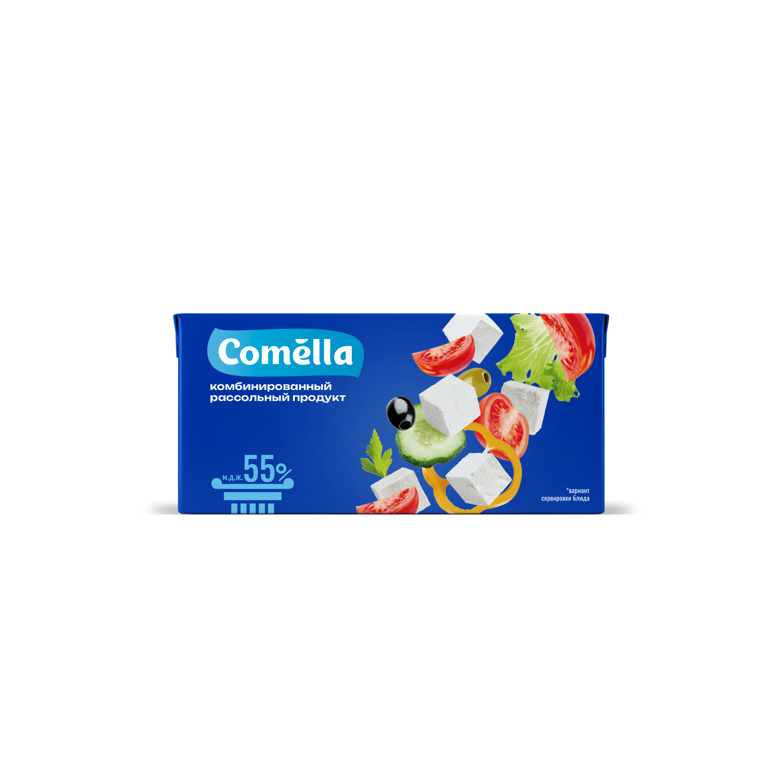 ПРОДУКТ РАССОЛЬНЫЙ COMELLA КОМБИНИРОВАННЫЙ М.Д.Ж. 55% Т/ПАК 330ГР