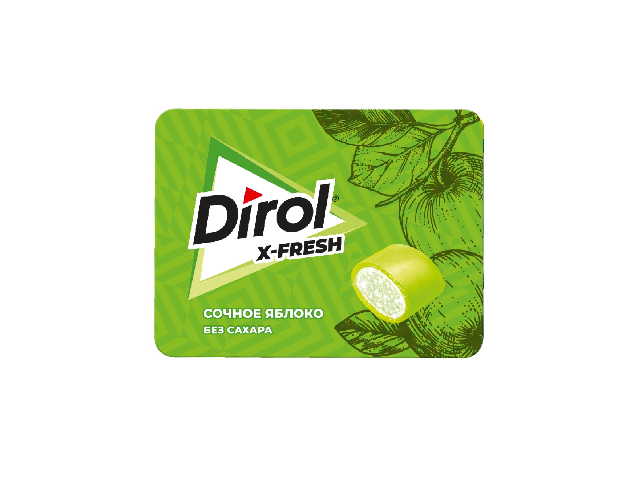 Ж/Р ДИРОЛ Х-ФРЕШ СОЧНОЕ ЯБЛОКО 16Г
