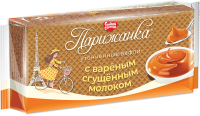 ВАФЛИ СС ПАРИЖАНКА СО ВКУСОМ ВАРЕНОЙ СГУЩЕНКИ 210ГР