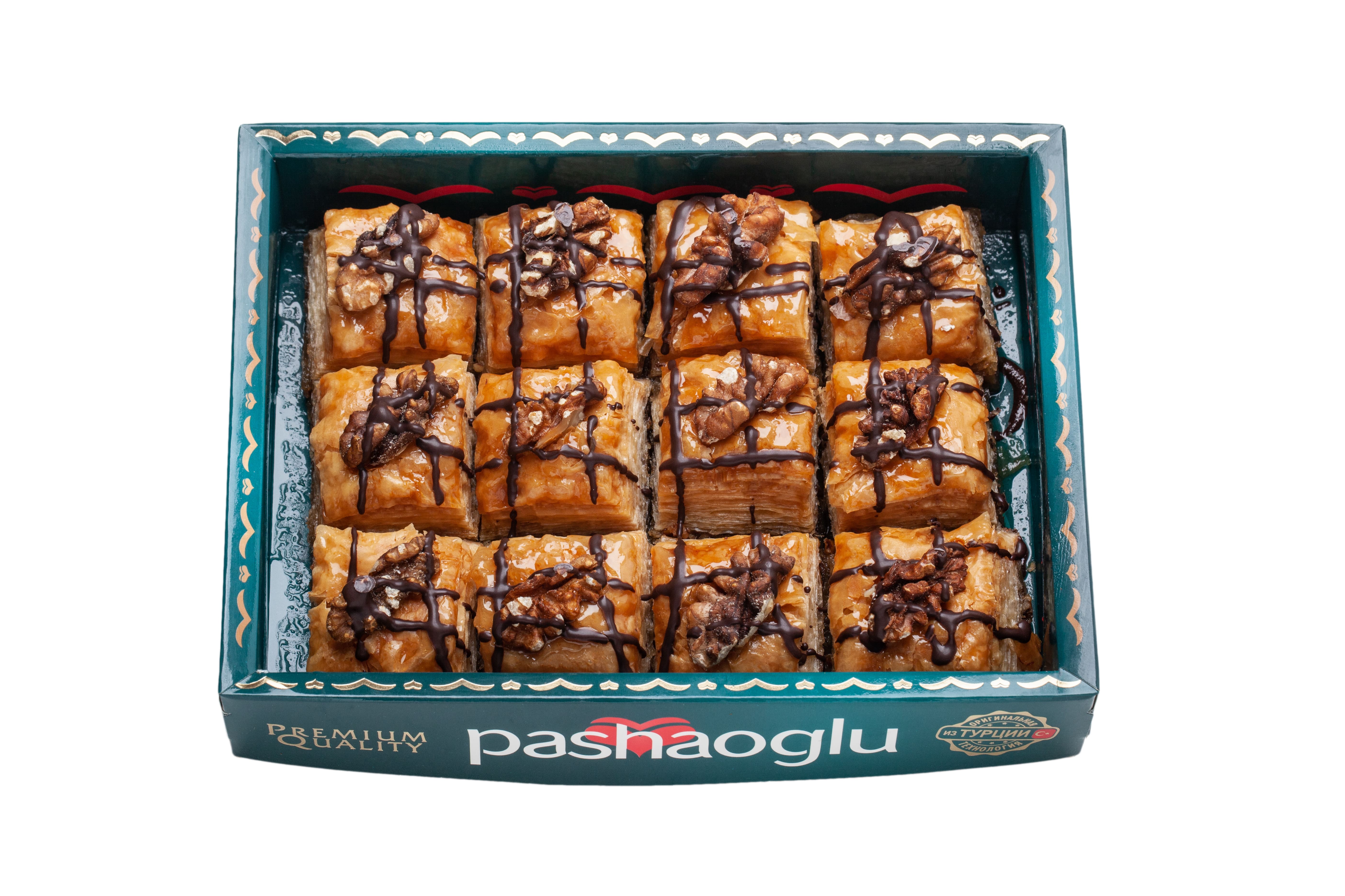 ПАХЛАВА ПАШАОГЛУ БАЛ С ГРЕЦКИМ ОРЕХОМ 500ГР