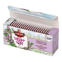 ЧАЙ МАЙСКИЙ "ИВАН-ЧАЙ С ЧЕРНЫМ ЧАЕМ И ЧАБРЕЦОМ" (ПАКЕТ) 0,45КГ/37,5Г