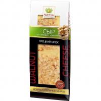 БЗМЖ СЫР МЯГКИЙ СЛИВОЧНЫЙ ОРЕХОВЫЙ С ГРЕЦКИМ ОРЕХОМ  45% 150ГР ТМ АМИГА