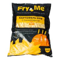 КАРТОФЕЛЬ ФРИ С ПАНИРОВКОЙ FRY ME 9Х9ММ 2,5КГ(5ШТ) КАРТОФЕЛЬ ФРИ С ПАНИРОВКОЙ FRY ME 9Х9ММ 2,5КГ(5ШТ)