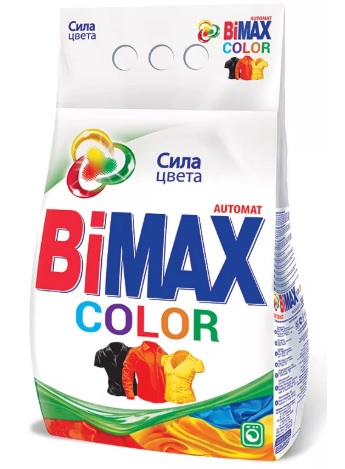 ПОРОШОК СТИР БИМАКС АВТ 3КГ КОЛОР