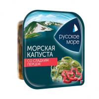 КАПУСТА МОРСКАЯ РУССКОЕ МОРЕ С ЛУКОМ И СЛАДКИМ ПЕРЦЕМ 200ГР