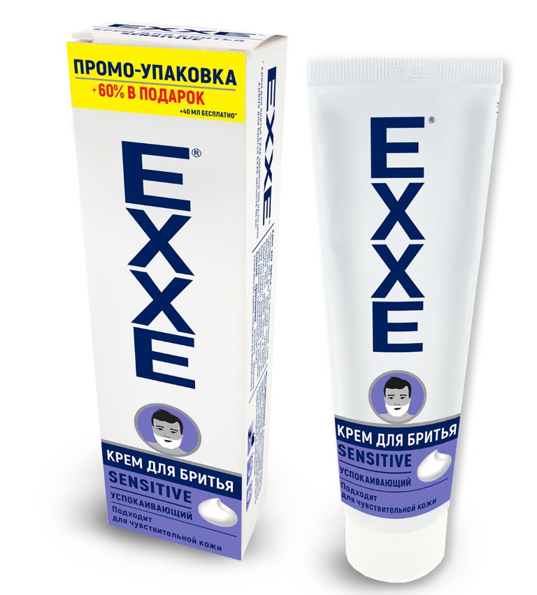 КРЕМ ДЛЯ БРИТЬЯ ЕХХЕ SENSITIVE УЛЬТРАСКОЛЬЖЕНИЕ 100МЛ