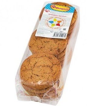 ПЕЧЕНЬЕ СС ДОМАШНЕЕ ОВСЯНОЕ К КОФЕ 350ГР