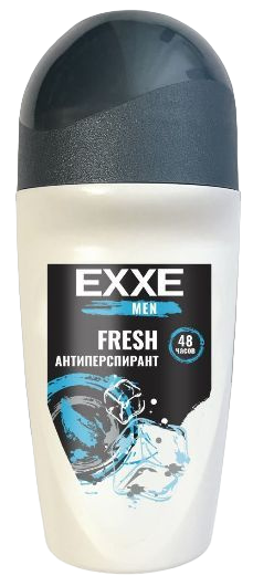 ДЕЗОДОРАНТ АНТИПЕРСПИРАНТ ШАРИКОВЫЙ EXXE MEN FRESH 50МЛ