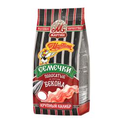 СЕМЕЧКИ ОТ МАРТИНА ПОЛОСАТЫЕ СО ВКУСОМ БЕКОНА 150ГР