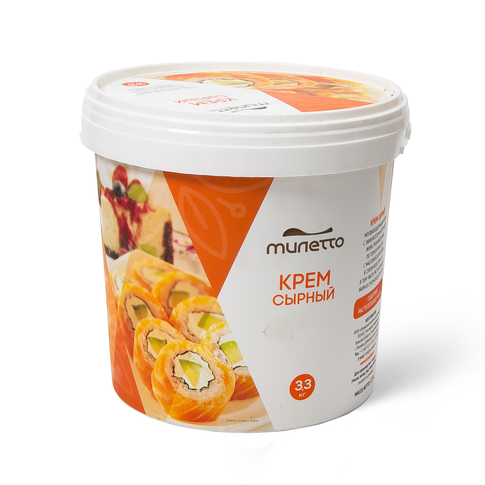 КРЕМ СЫРНЫЙ «МИЛЕТТО» 3.3 КГ ШТ