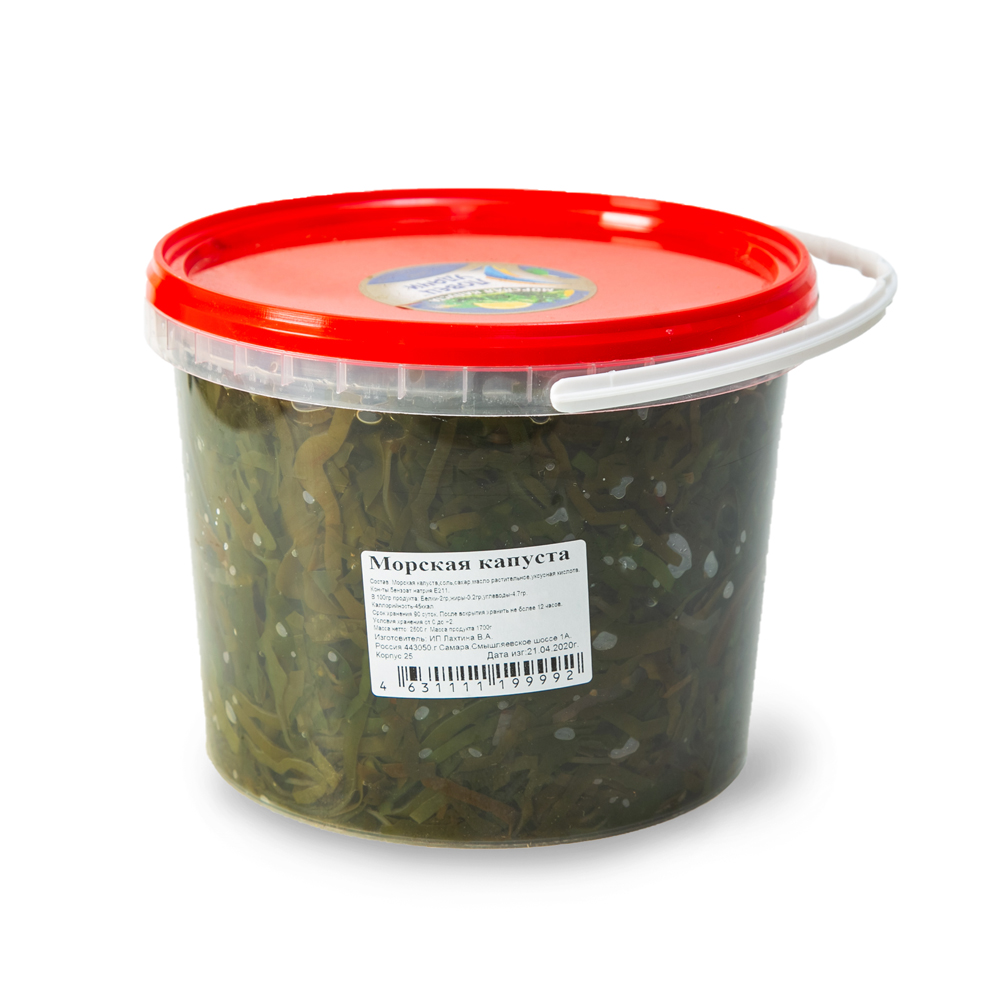 САЛАТ ИЗ МОРСКОЙ КАПУСТЫ ЛОВЕЦ УДАЧИ 2,5КГ