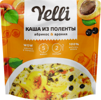 КАША ИЗ ПОЛЕНТЫ АБРИКОС/АРОНИЯ YELLI 60Г