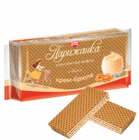 ВАФЛИ СС ПАРИЖАНКА СО ВКУСОМ КРЕМ-БРЮЛЕ 210Г ВАФЛИ СС ПАРИЖАНКА СО ВКУСОМ КРЕМ-БРЮЛЕ 210Г