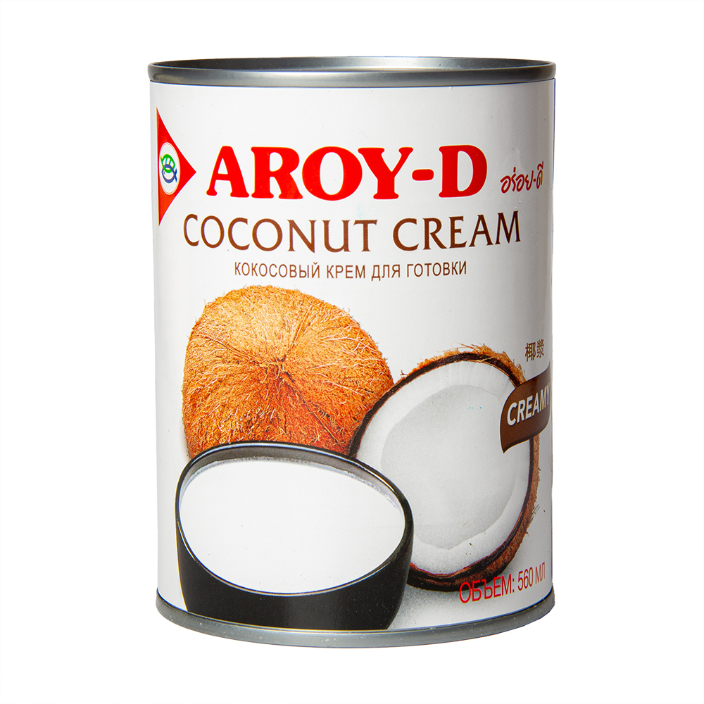 КОКОСОВЫЕ СЛИВКИ AROY-D, Ж/Б, 560МЛ