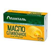 БЗМЖ МАСЛО СЛИВОЧНОЕ АЛАНТАЛЬ 72,5% 180ГР БЗМЖ МАСЛО СЛИВОЧНОЕ АЛАНТАЛЬ 72,5% 180ГР