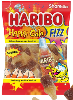 МАРМЕЛАД ЖЕВ. HARIBO ВЕСЕЛАЯ КОЛА КИСЛАЯ 70ГР