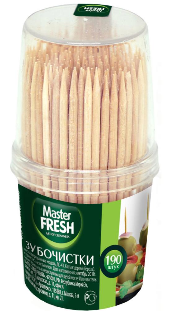 ЗУБОЧИСТКИ MASTER FRESH 190ШТ