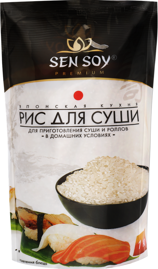 РИС ДЛЯ СУШИ СЕН СОЙ 1КГ