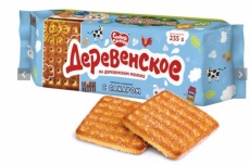 ПЕЧЕНЬЕ СС ДЕРЕВЕНСКОЕ С САХАРОМ 360ГР