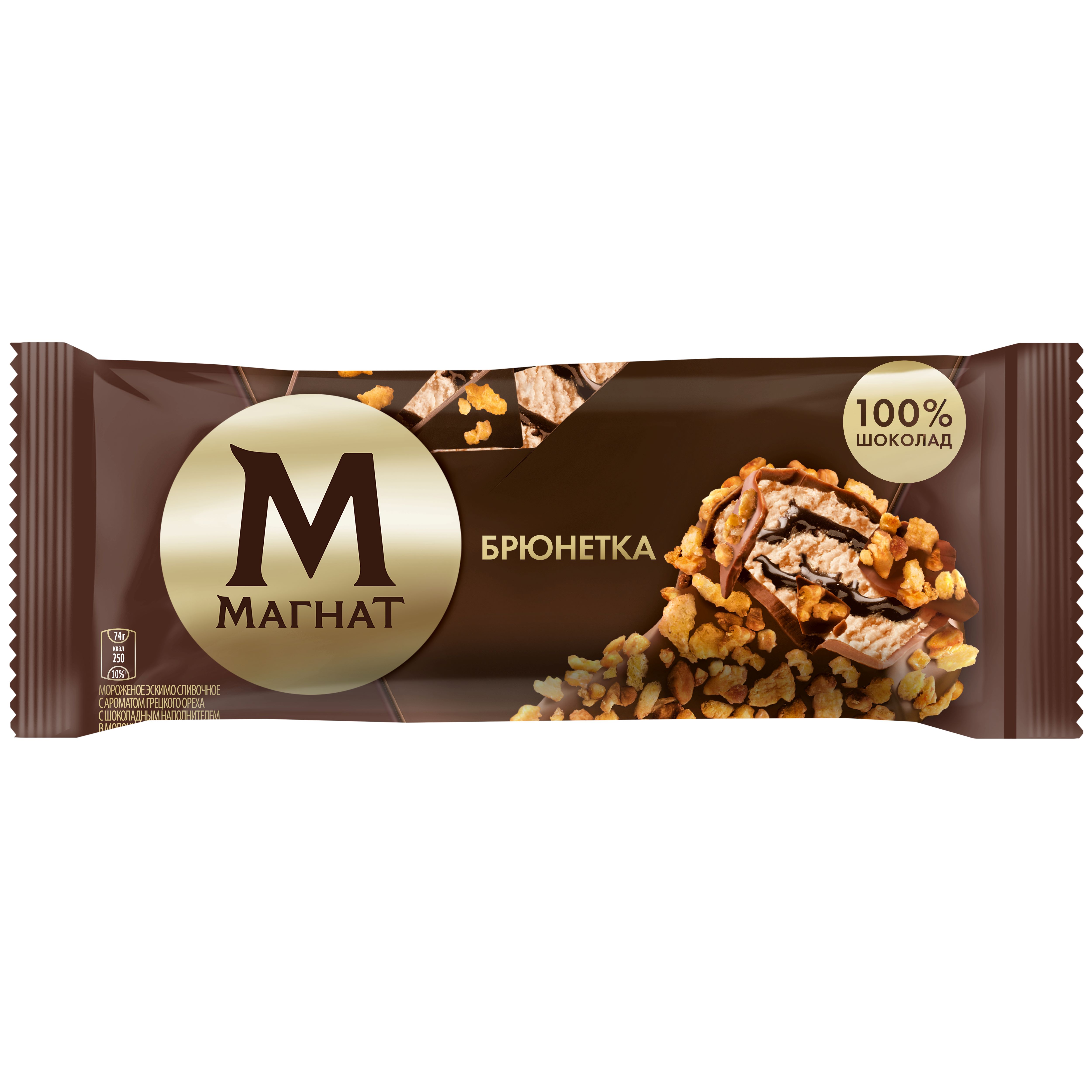 БЗМЖ МОРОЖЕНОЕ МАГНАТ ЭСКИМО БРЮНЕТКА 74ГР