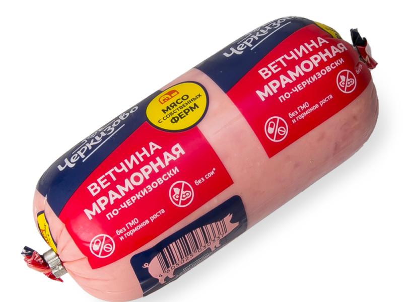 ВЕТЧИНА МРАМОРНАЯ ПО-ЧЕРКИЗОВСКИ 400ГР