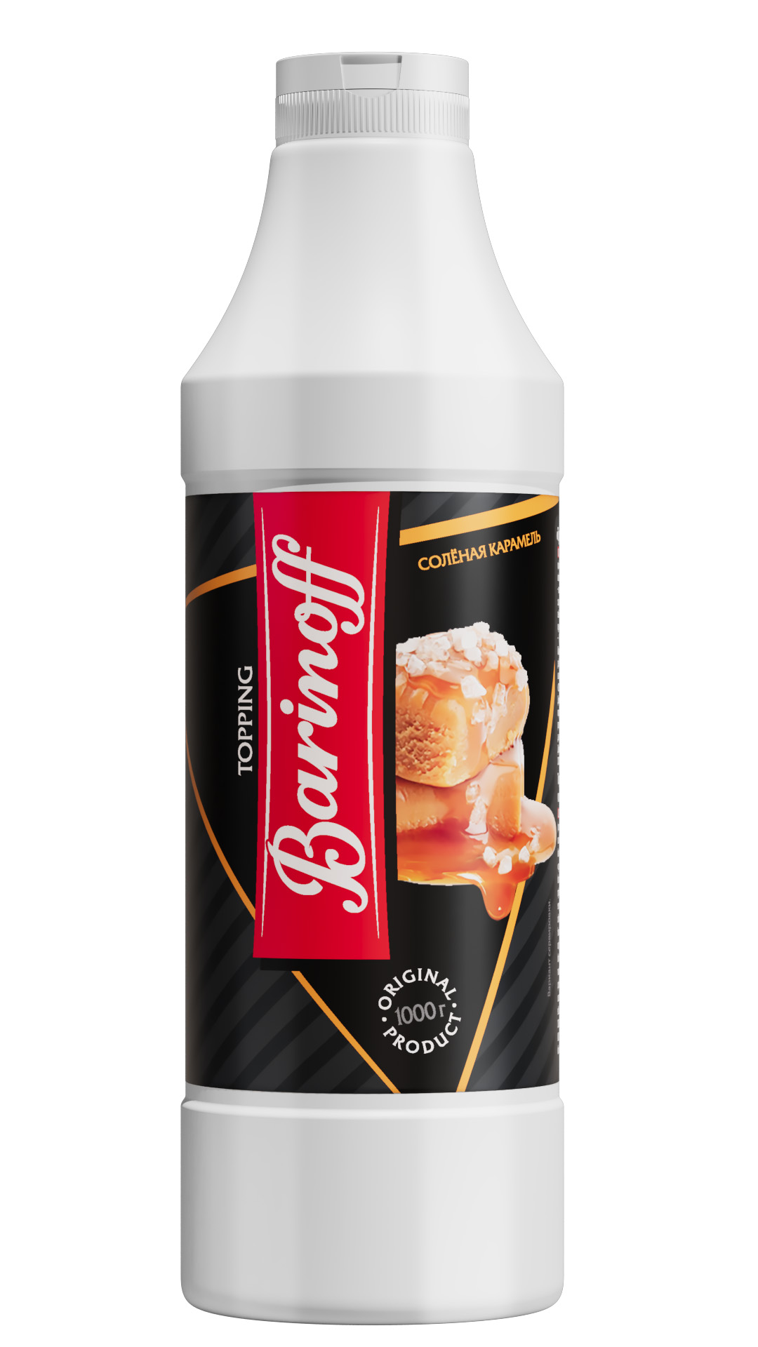 ТОППИНГ БАРИНОФФ СОЛЕНАЯ КАРАМЕЛЬ 1Л