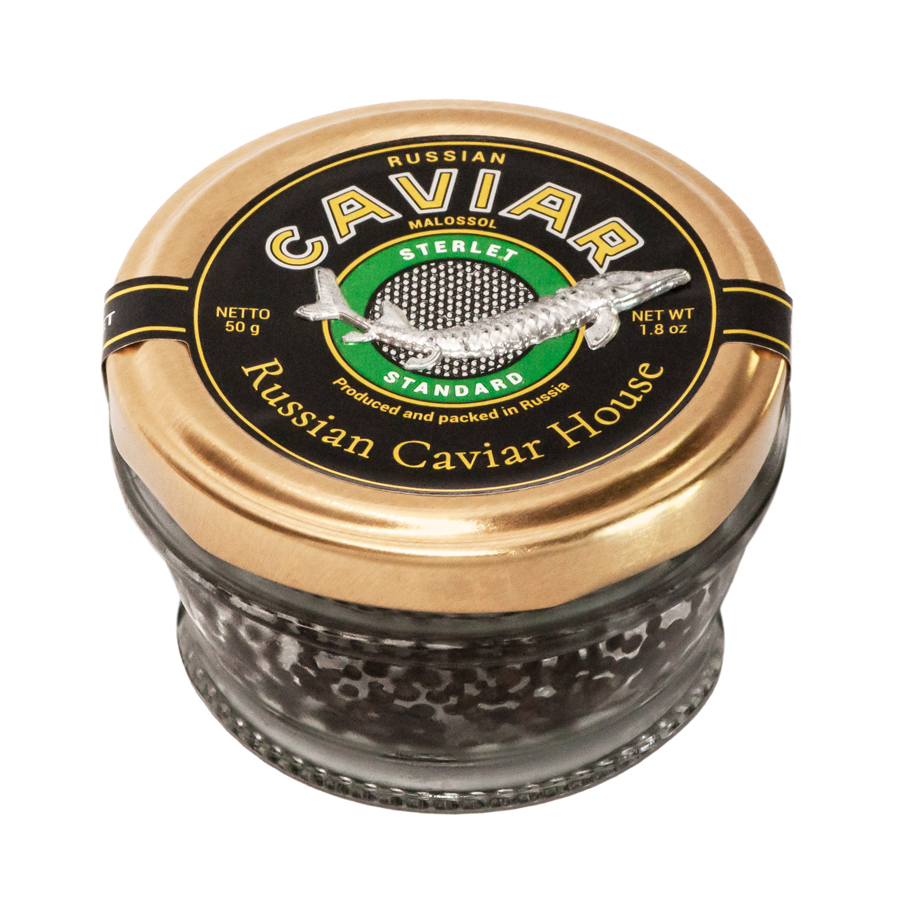 ИКРА ЗЕРНИСТАЯ ПАСТЕР СТЕРЛЯДИ СТАНДАРТ  СТ/Б 50ГР
