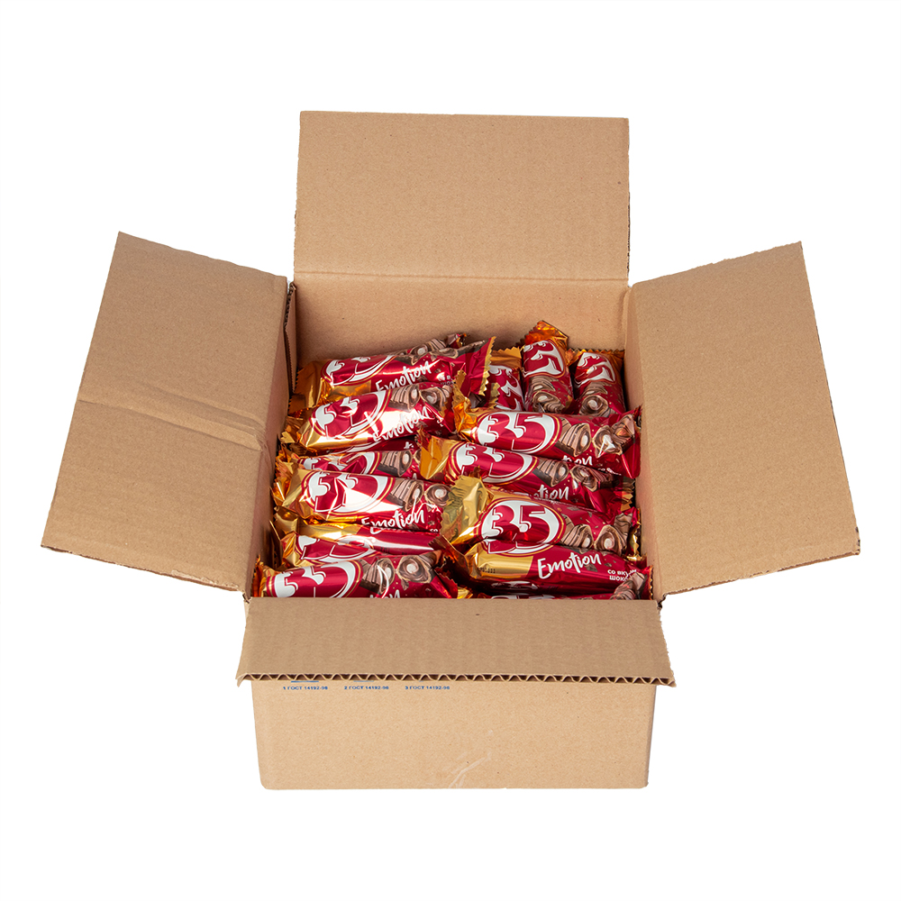 КОНФЕТЫ ЭССЕН 35 С ШОКОЛАДНОЙ НАЧИНКОЙ/ВЕС