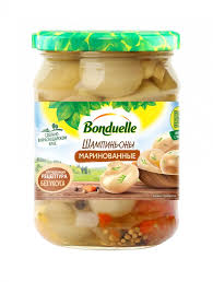 ШАМПИНЬОНЫ БОНДЮЭЛЬ МАРИНОВАННЫЕ СТ/Б 500МЛ
