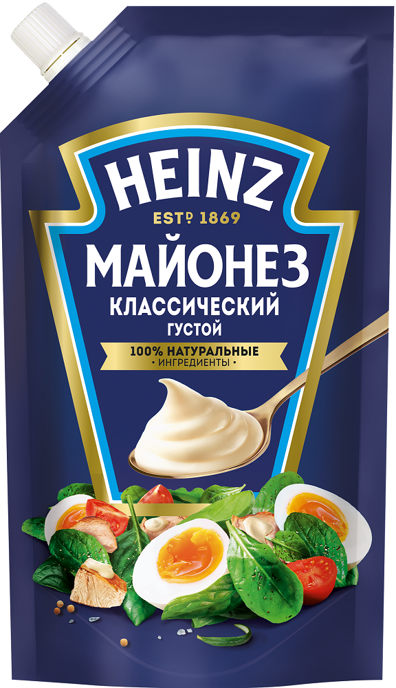 МАЙОНЕЗ ХАЙНЦ КЛАССИЧЕСКИЙ 67% Д/П 300ГР