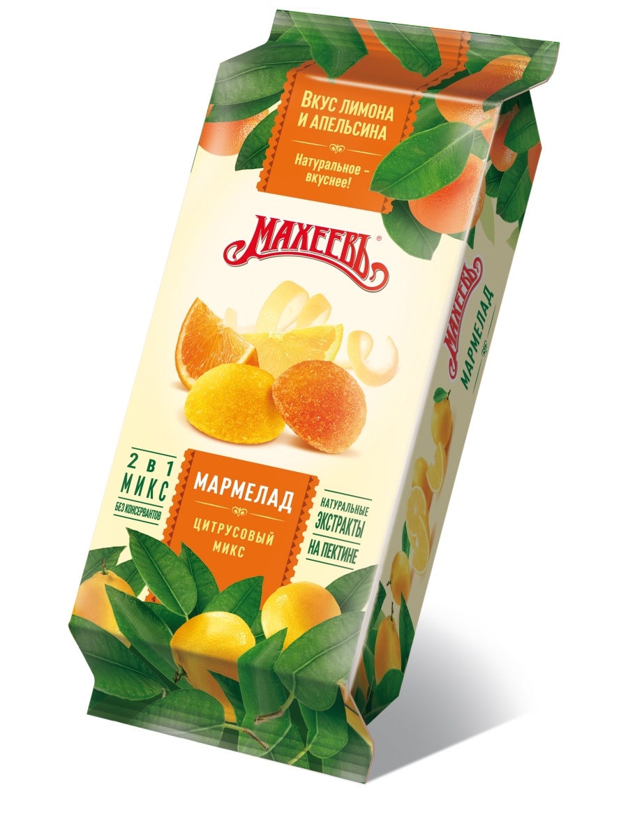 МАРМЕЛАД ЖЕЛ ЦИТРУСОВЫЙ МИКС ЭССЕН 250ГР