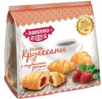КРУАССАНЫ МИНИ ЯШКИНО КЛУБНИЧНЫЙ ДЖЕМ 180ГР КРУАССАНЫ МИНИ ЯШКИНО КЛУБНИЧНЫЙ ДЖЕМ 180ГР